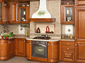 20款温馨中式厨房 体验风格各异的木质橱柜