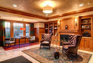 简约风格简洁原木色客厅沙发图片