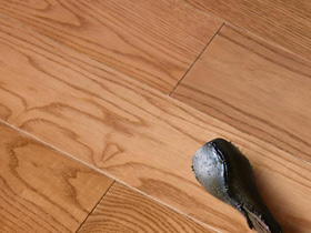 白腊木标版 欧式简约实木地板