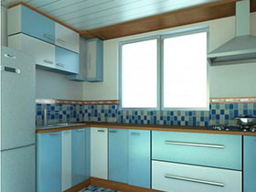 20款地中海风情厨房 感受瓷砖铺就的蓝色海洋