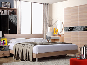 外观时尚不易变形质量稳定价格实惠的板式卧房