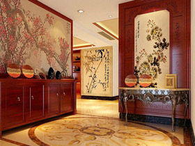领略东方魅力 18个中式古典鞋柜