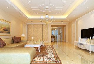 东南亚风格奢华金色客厅沙发图片