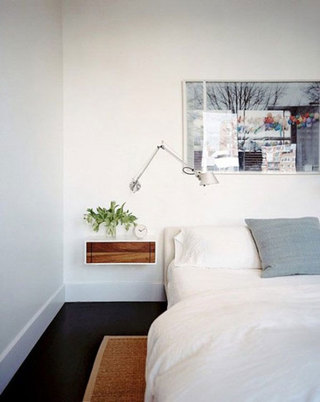现代简约风格简洁卧室床头柜图片