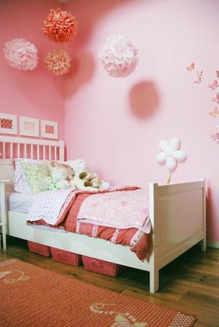 欧式风格可爱儿童房床图片