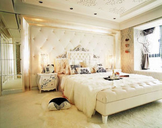 欧式风格奢华卧室床图片