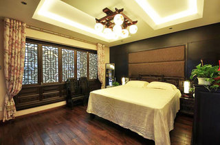 中式风格大气卧室装修效果图