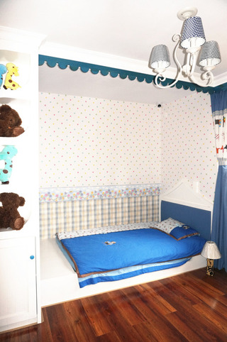 地中海风格可爱儿童房装修图片