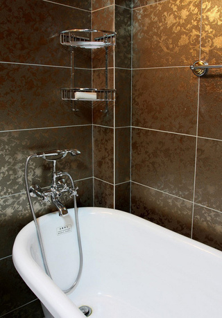 美式风格小清新卫生间浴缸图片
