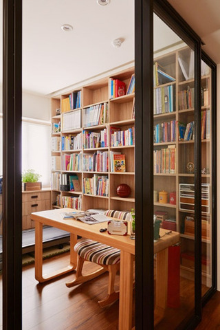 现代简约风格实用书房设计