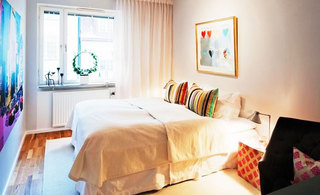 北欧风格简洁卧室效果图