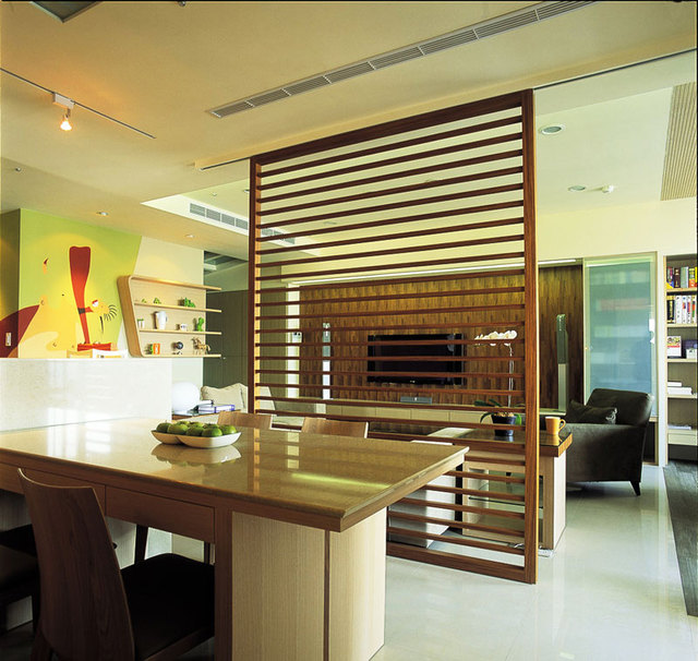 20款镂空隔断图片 隔而不断好设计_齐家网装修效果图