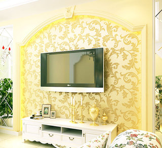 欧式风格大气电视背景墙设计图