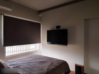 简约风格单身公寓舒适卧室设计