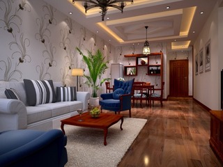 欧式风格灰色沙发背景墙设计图纸