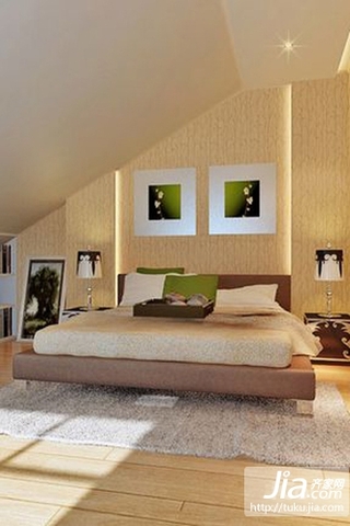 金太湖国际城三期锋尚现代简约一居室装修效果图