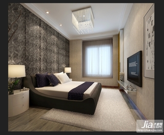 简约大气 铂金汉宫的时尚卧室效果图装修图片