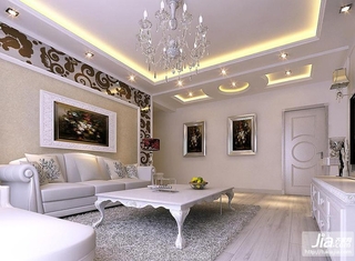 中海国际公寓二居室89平米装修图片