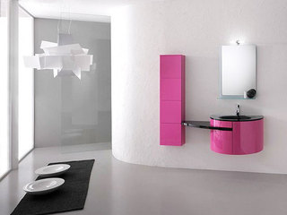 现代简约风格卫生间浴室柜图片