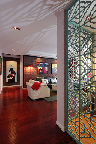 新古典风格三居室温馨100平米装修效果图