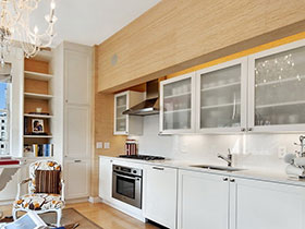 打造开放式厨房 16张一字型橱柜设计