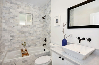 北欧风格三居室温馨130平米卫生间装修图片