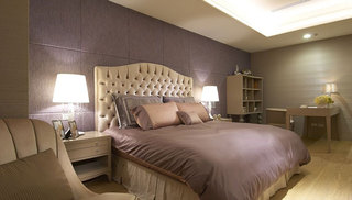 欧式风格实用卧室背景墙装修效果图