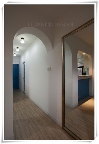 现代简约风格三居室舒适80平米设计图