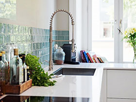 21款瓷砖墙面图片 打造感觉整洁厨房