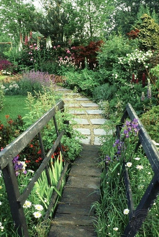 唯美绿色花园设计