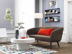 客厅双人沙发图效果图 20图造舒适空间