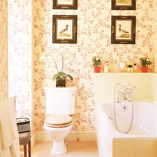 温馨卫生间壁纸图片