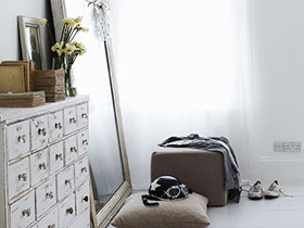 20款白色窗帘图片 造简洁纯色卧室