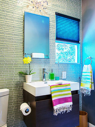 绿色卫浴间瓷砖瓷砖图片