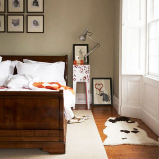 20款原木色地板图 造舒适温馨卧室