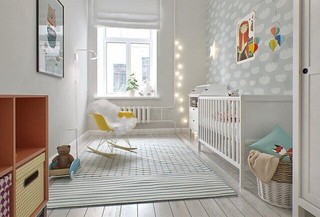 白色清新儿童床图片
