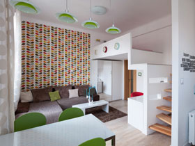 挤出舒适空间 32平loft公寓设计