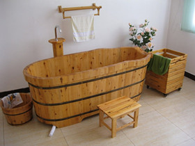 卫浴产品导购 木浴桶尺寸有哪些
