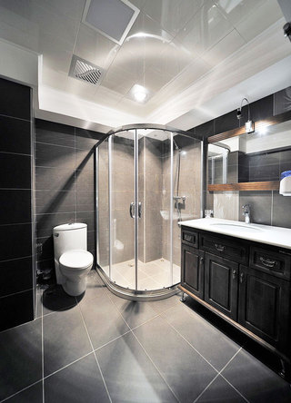 狭长浴室柜设计图