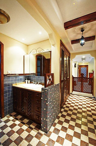 美式浴室柜设计图