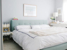 清新卧室设计 14款床头软包效果图