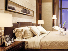 沉稳卧室气息 12款棕色床头软包图片