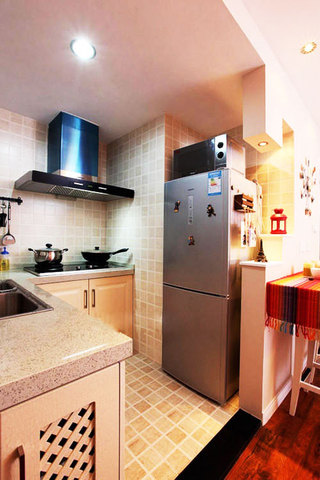 小户型厨房装修效果图大全2014图片
