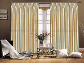 罗马杆窗帘效果图 罗马杆窗帘安装方法