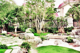 日式别墅庭院设计图片
