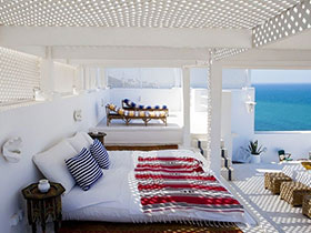 浪漫海洋气息 15张地中海卧室吊顶效果图