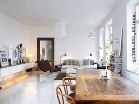 硬朗简洁北欧一居室 单身者的舒适空间