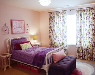 高贵紫色女人专属卧室
