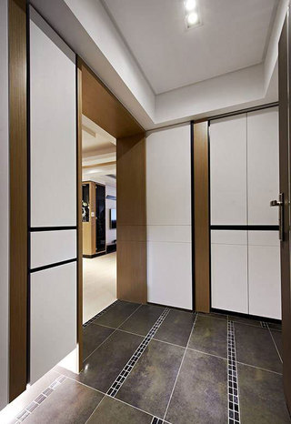 现代简约风格二居室130平米设计图