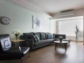 98平素雅宜家风公寓效果图 小空间也要营造宽敞感